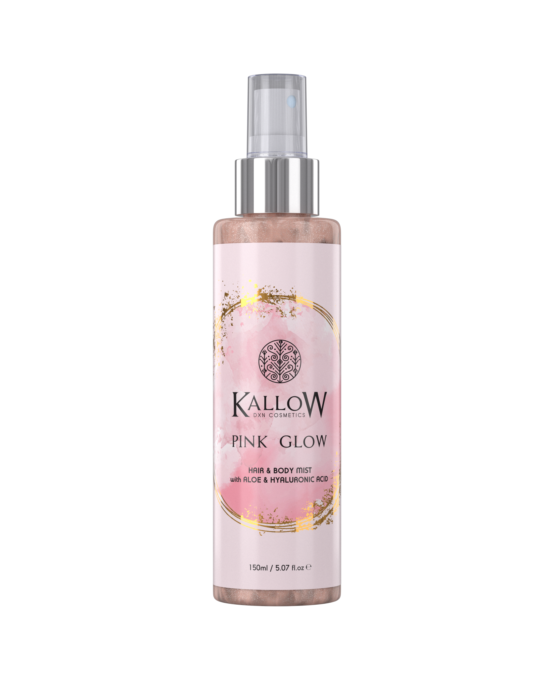 PINK GLOW HAIR & BODY MIST WITH ALOE & HYALURONIC ACID